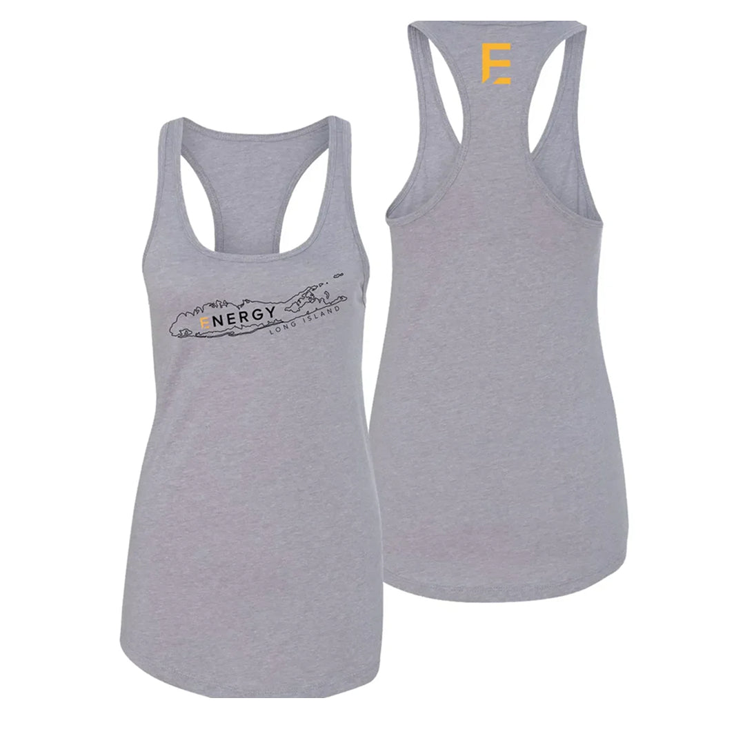 Energy Fitness Long Island Ladies Racerback Tank