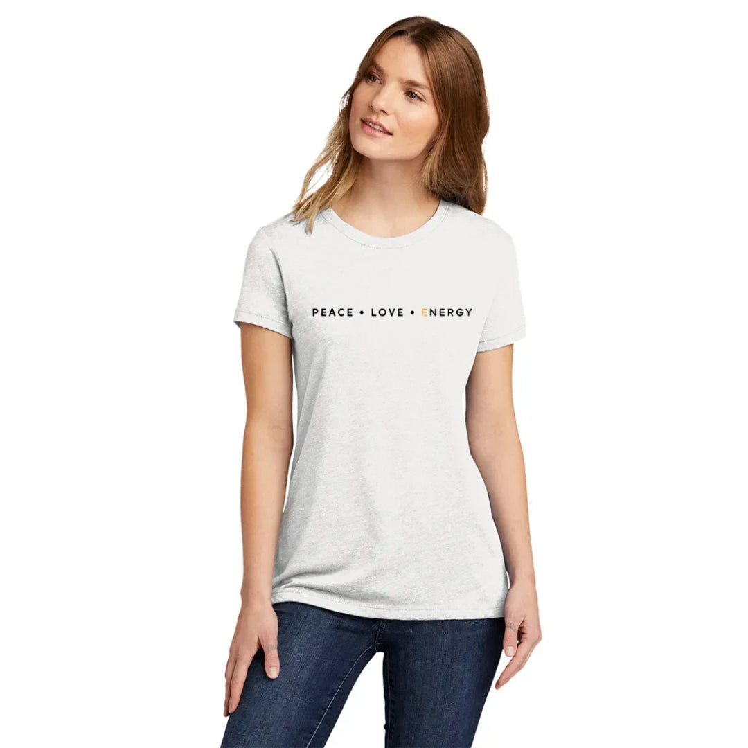 Energy Fitness Peace Ladies Tee