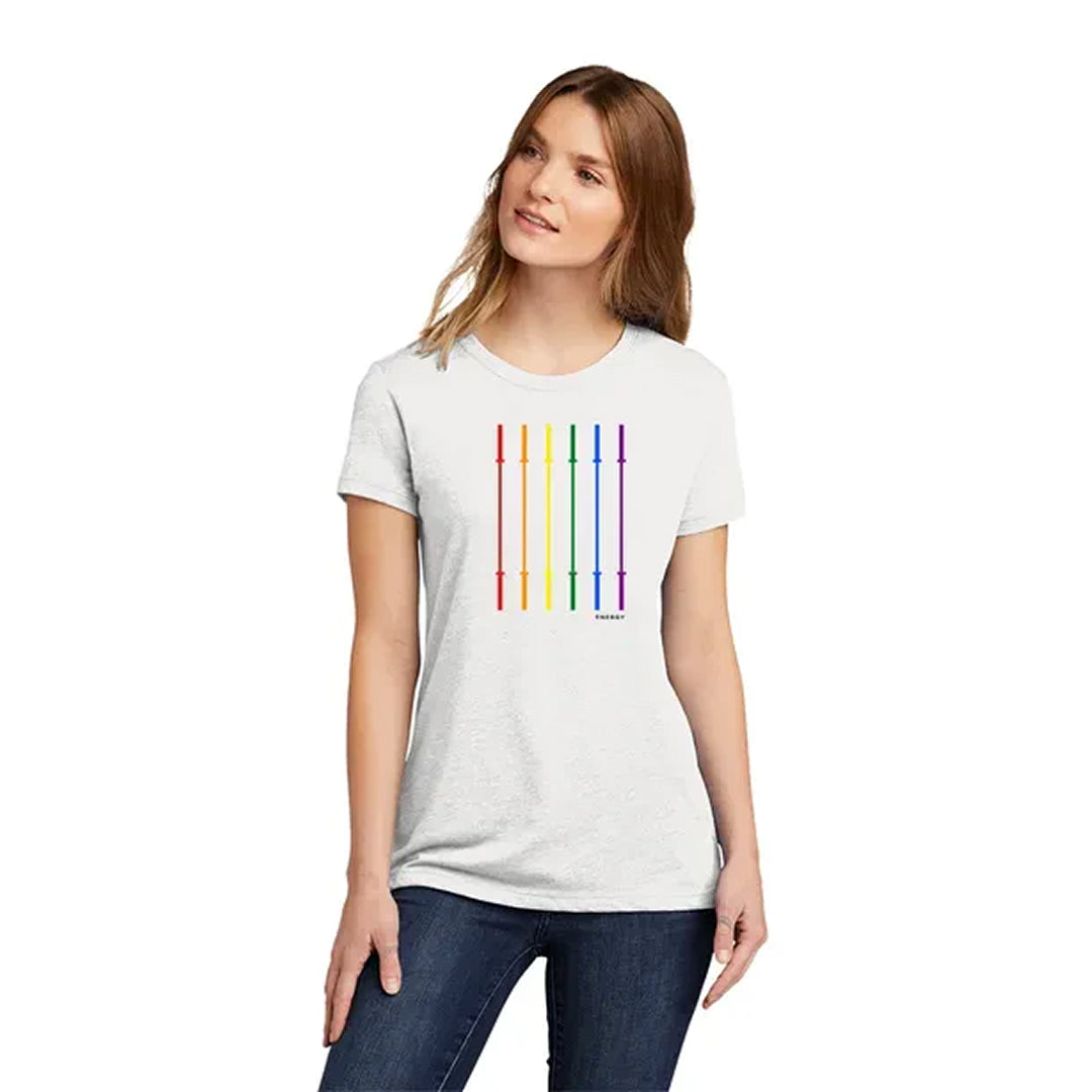 Energy Fitness Love Ladies Crew Tee