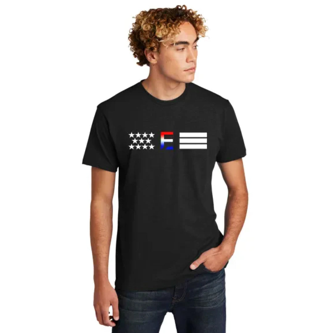 Energy Fitness Red White & Blue Unisex Tee