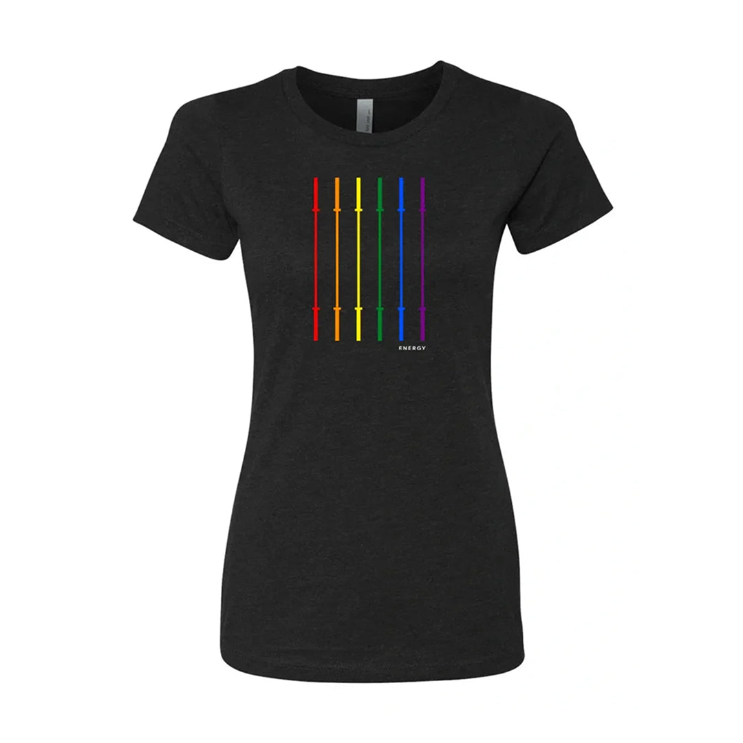 Energy Fitness Love Ladies Crew Tee