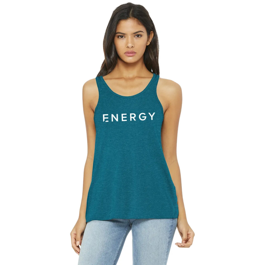 Ladies Flowy Racerback Tank