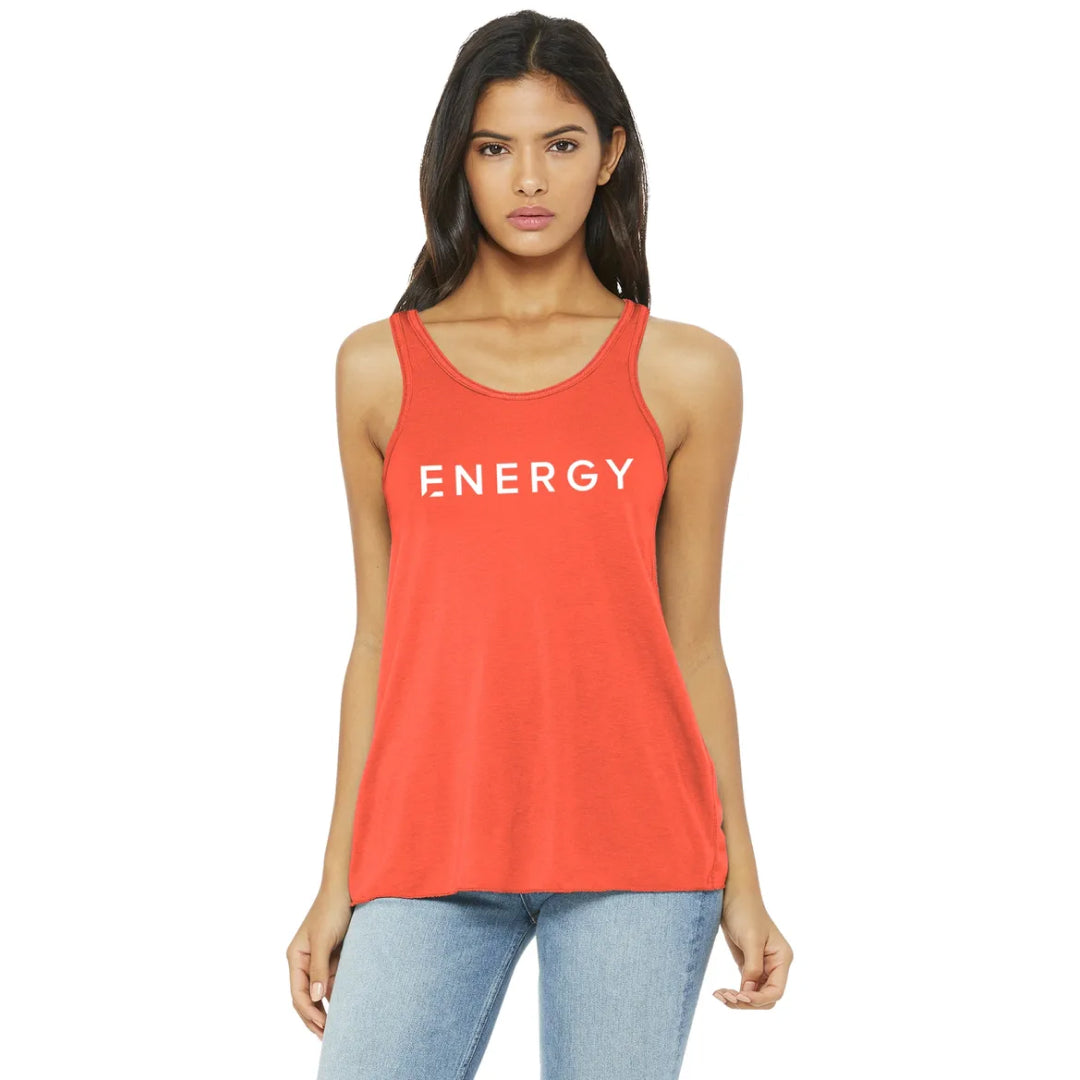 Ladies Flowy Racerback Tank